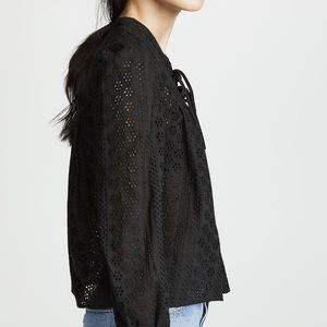 Madewell Tops - Madewell Double-Tie Peasant Top Madewell Tops - Madewell Double-Tie Peasant Top